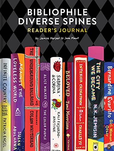 Bibliophile Diverse Spines Reader’s Journal by